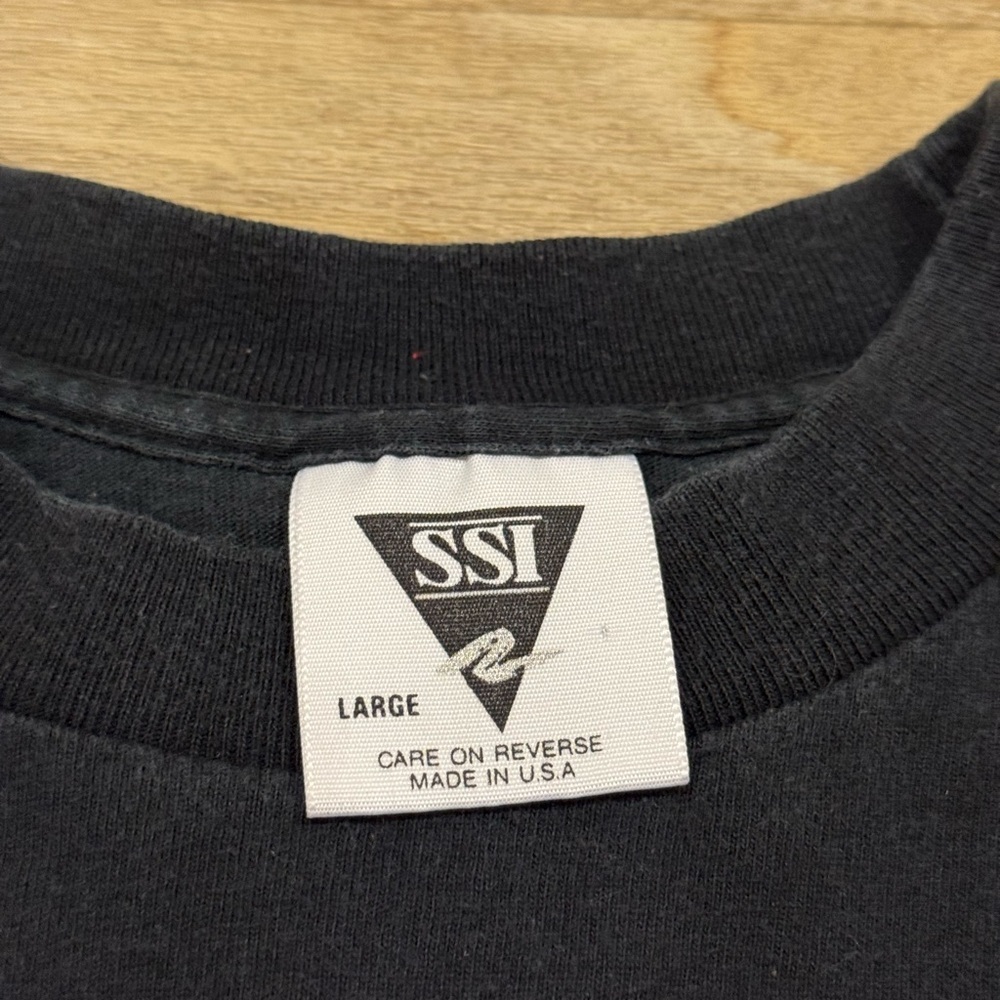 Vtg Harley Davidson 1991 Black Hills Rally Sturgis T-Shirt Mount Rushmore Size L - Picture 4 of 7